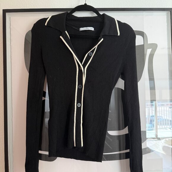 Mango Black Sweater - Picture 1 of 2
